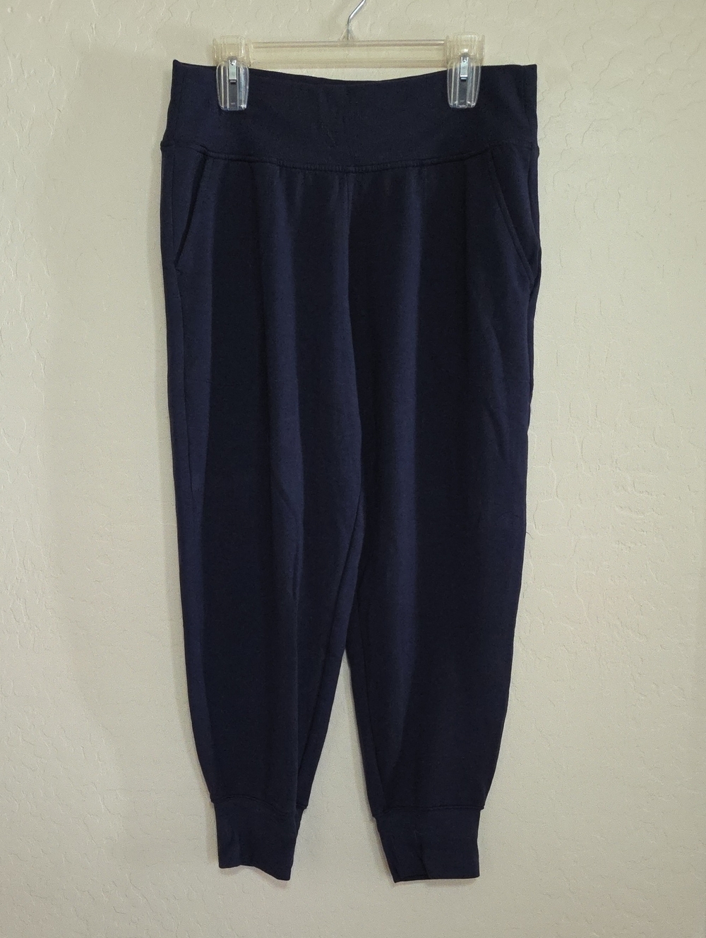 Athleta Navy Tapered Jogger Pants